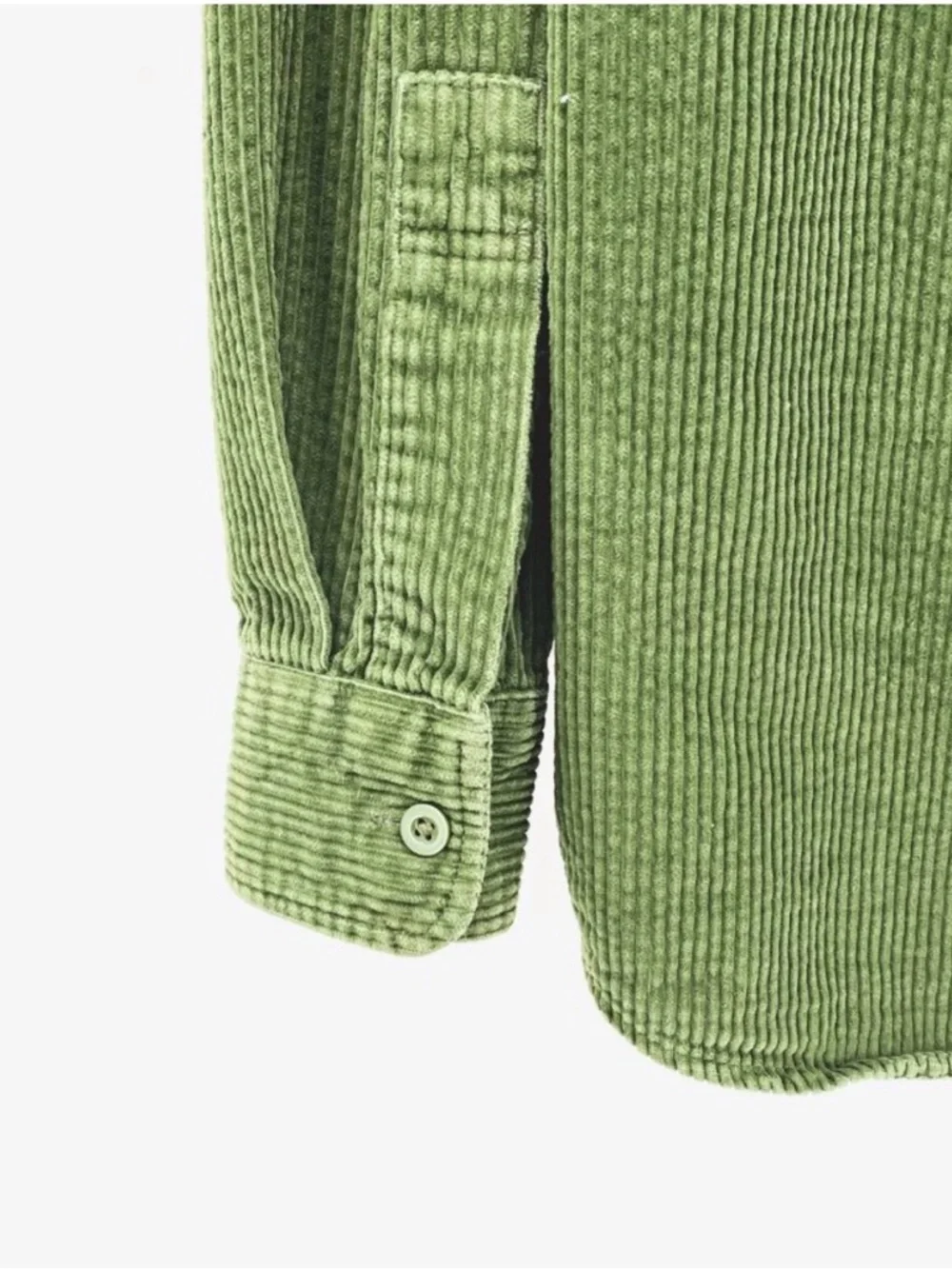 American Eagle Outfitters Green Corduroy Overshirt - Picture 6 of 8